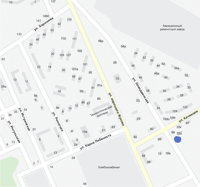 Котто на карте